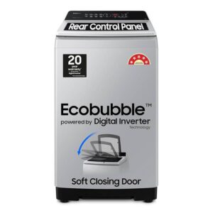 Samsung 7 kg, Eco Bubble Technology, Digital Inverter Motor, Soft Closing Door, Fully-Automatic Top Load Washing Machine
